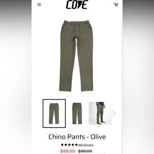 Cove Khaki Trousers